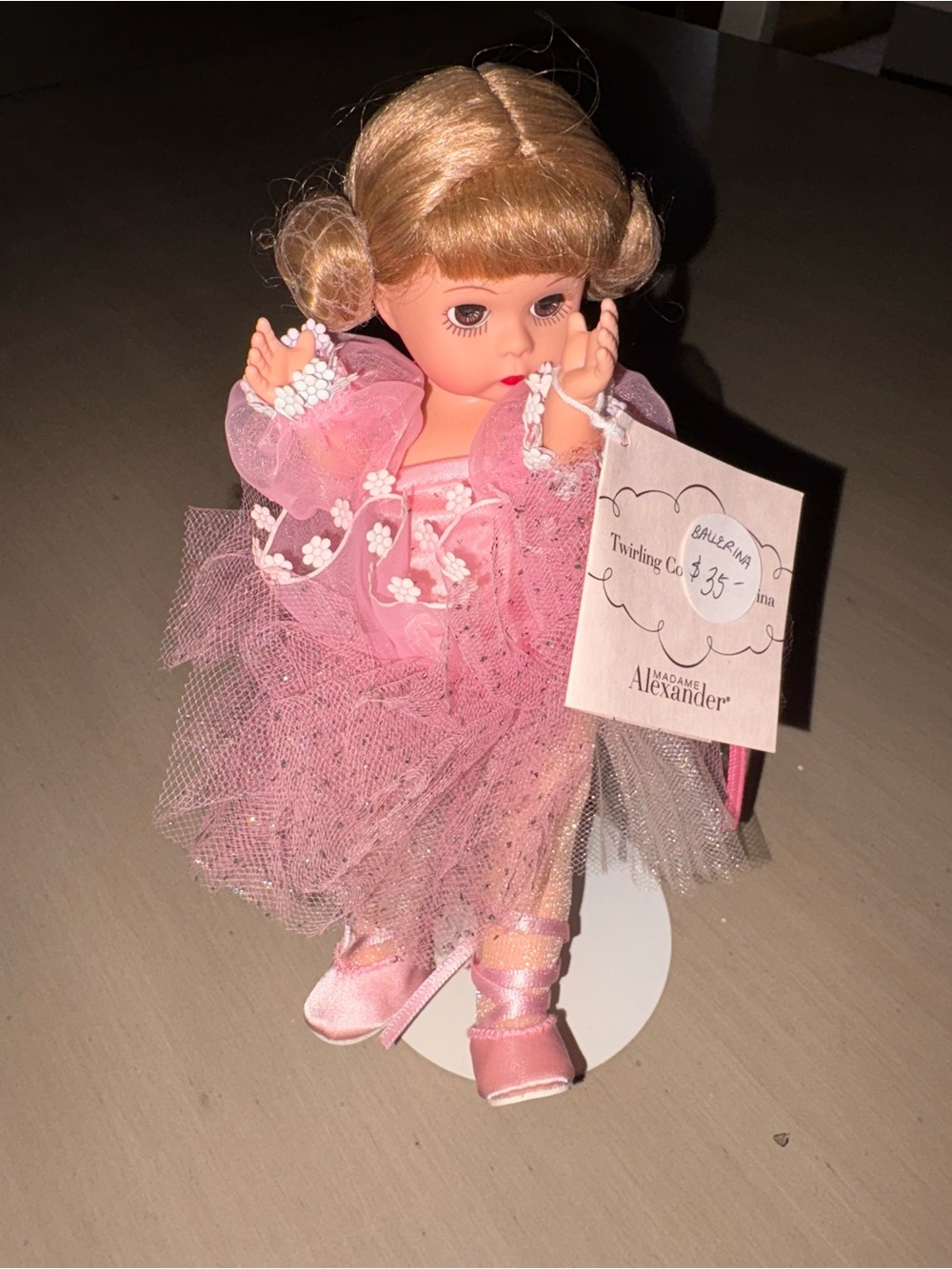 Madame Alexander twirling ballerina doll